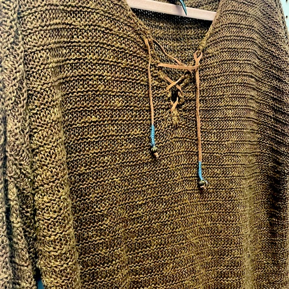 Polo Ralph Lauren Bohemian Brown Sweater Womens’s sz L - Picture 4 of 7